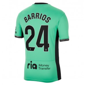 Atletico Madrid Pablo Barrios #24 Replika Tredjetrøje 2023-24 Kortærmet